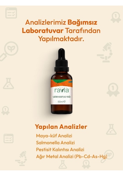 Ravla Udim Kostus Yağı - 50ml 50 ML