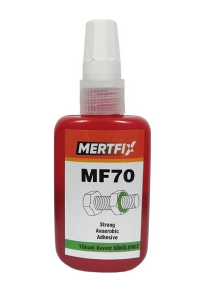 MERTFİX MF 70 YÜKSEK KUVVET SÖKÜLEMEZ CIVATA SABİTLEYİCİ 50 ML