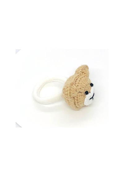 Amigurumi Ayıcık Lastikli Toka, Saç Tokası, Saç Aksesuarıı