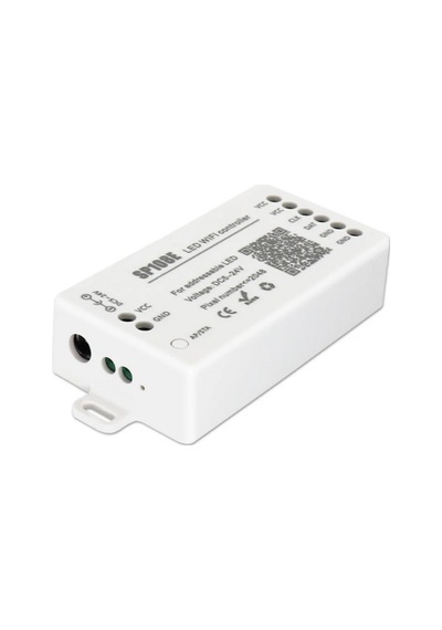 Sp108e Pixel Şerit Led Kontrol 5-24v Adreslenebilir Argb Wi-fi Kontrol Kutusu Ws2811-ws2812