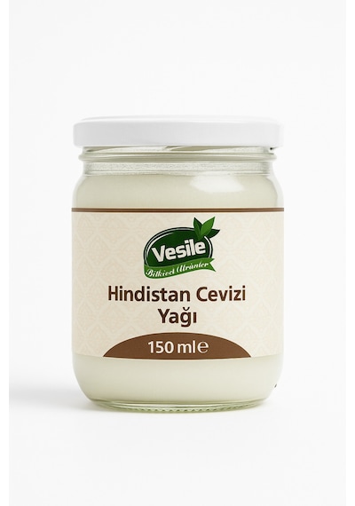 %100 Saf Soğuk Sıkım Hindistan Cevizi Yağı 150 Ml Doğal Cilt Ve Saç Bakım Yağı Diğer