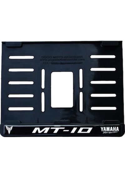 Yamaha Mt-10 1 Plastik Kırılmaz Plakalık