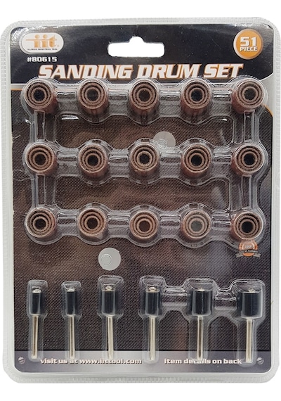 80615 Mini Spiro Bant Rulo Zımpara Seti 51 Parça