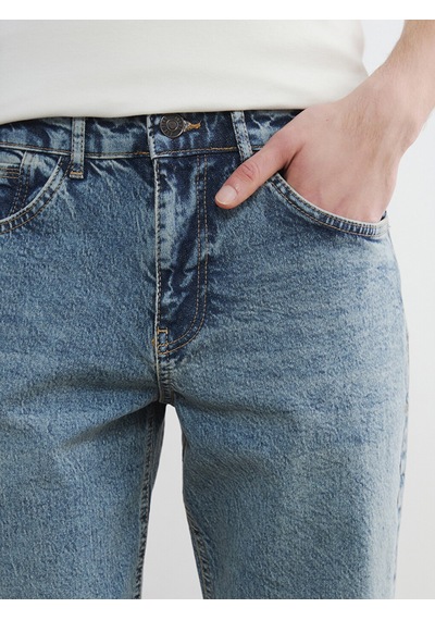 Lcw Jeans İndigo 700 Straight Fit Erkek Jean Pantolon