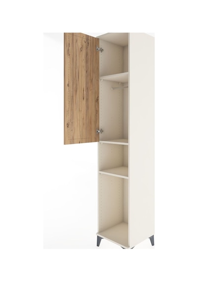 Hyperion Dolap 3 Raflı Tek Kapaklı Tek Askılı 44x44x221 Aytaş... Aytaşı