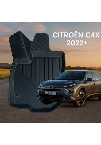Citroen C4x 2020+ Uyumlu 3d Oto Paspas Premium