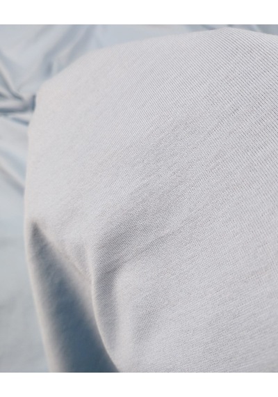 Açık Mavi Penye Örme Kumaş İnce Yumuşak Tişörtlük, Bluzluk & Astarlık En: 140cm-12081