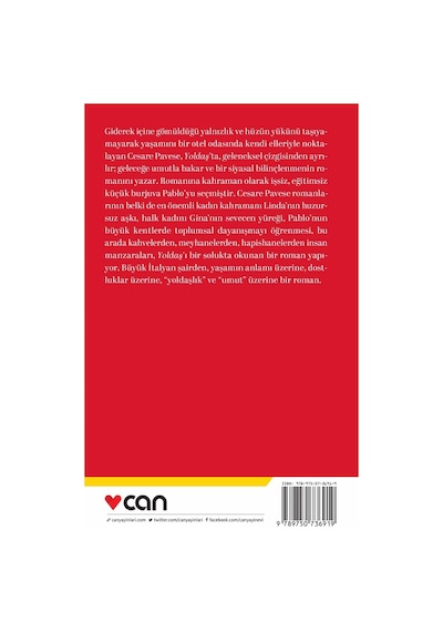 Yoldaş - Cesare Pavese - Can Yayınları
