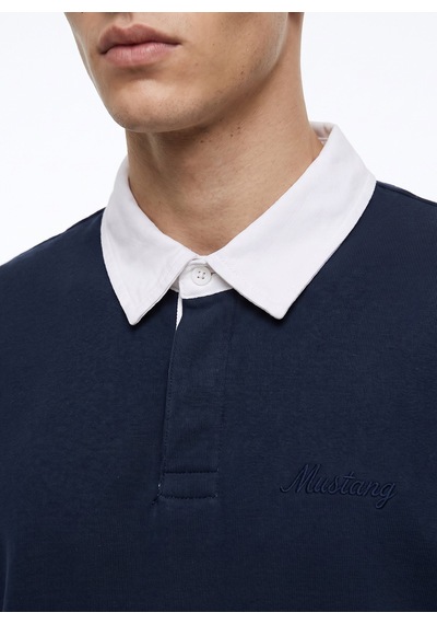 Mustang Lacivert Erkek Sweatshirt M6wm-swt1024
