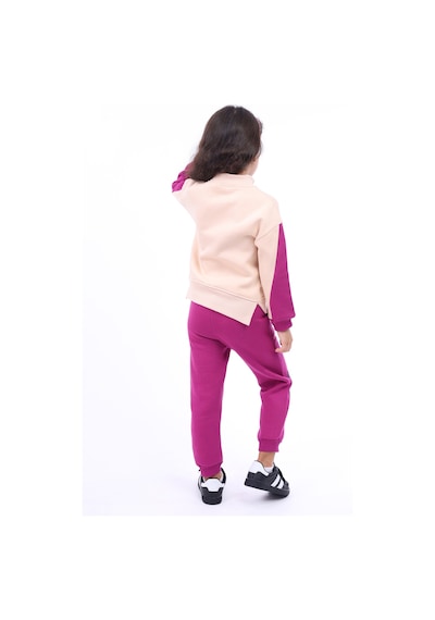 Toontoy Kids Toontoy Kız Çocuk Baskılı Eşofman Takım Bej