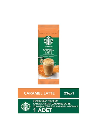 Starbucks Caramel Latte Premium Kahve Karışımı 23g Hazır