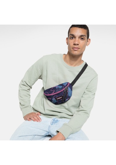 Eastpak Ek074 Sprınger Bel Çantası (Camouflash Navy) Lacivert