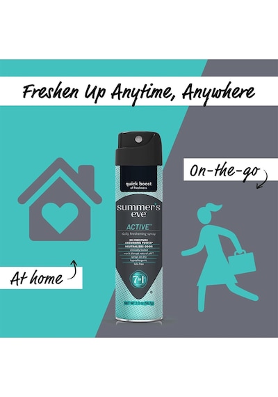 Summer's Eve Active Özel Bölge İntim Deodorant Sprey 56.7gr
