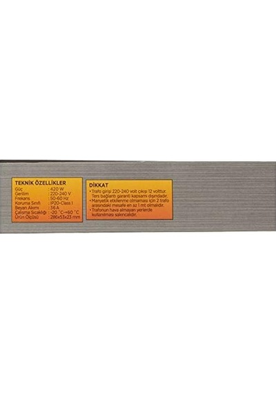 Ct-2570 33 Amper Şerit Led Trafosu 400w Süper Slim