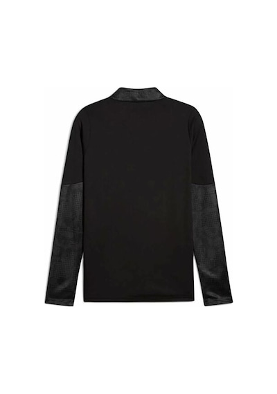 Puma Teamcup Training 1/4 Zip Top Erkek Futbol Uzun Kollu Antrenman Üstü 65916403 Siyah Siyah