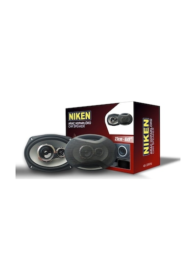 23 Cm 6.9inç 180 Watt Niken Araç Hoparlörü 1 Adet