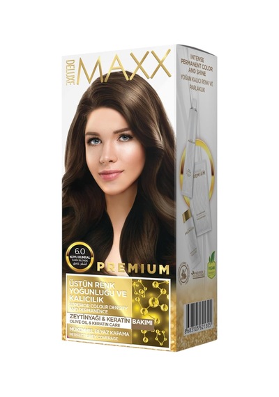 Premıum Yarı Kit Set Saç Boyası 6.0 Koyu Kumral