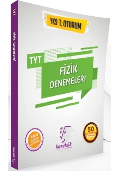 Karekök Yayınları Tyt Fizik Denemeleri 50 Çözümlü Deneme