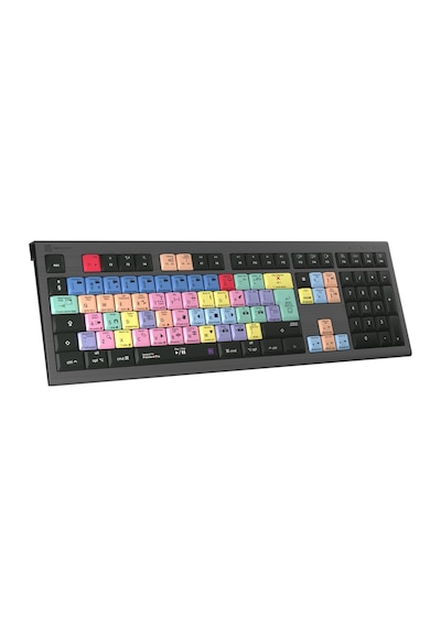 Logickeyboard LKB-PPROCC-A2M Adobe Premiere Pro CC Kablolu Mac Astra 2 Arka Aydınlatmalı Klavye