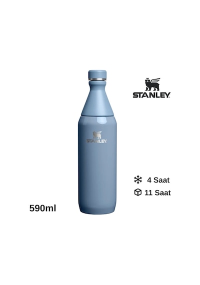 Stanley The All Day Slim Su Şişesi 0.59 L Termos Kamp Matara Mavi