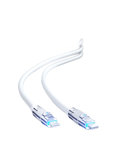 Wekome WDC-188 100 W Type-c To Type-c Hızlı Şarj Kablosu Beyaz