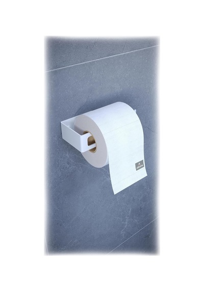 Metal Yapışkanlı Modern Tuvalet Kağıtlık Wc Kağıtlık, Tuvalet Kağıdı Askısı Beyaz Diğer