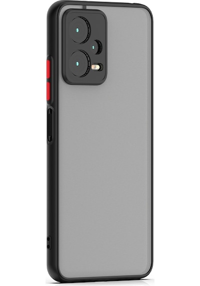 Xiaomi Uyumlu Redmi Note 12 Pro 5g Kılıf Zore Arkası Mat Sert Silikon Hux Kapak