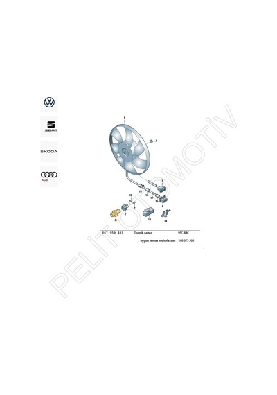 Lupo Fan Müşürü 867959481 1999-2006