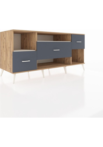 Kronos Konsol 2 Raflı 3 Çekmeceli 176x59x83 Çam-aytaşı/antrasit Aytaşı/antrasit Kronos Konsol 2 Raflı 3 Çekmeceli 176x59x83 Çam-aytaşı/antrasit Aytaşı/antrasit