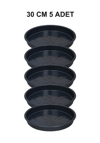 Grow Wizard Yuvarlak Saksı Altlığı 30 Cm 5 Adet