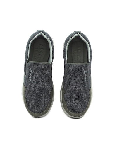 Letao Alba Erkek Siyah Kolay Giyim Bağsız Rahat Sneaker Günlük Ayakkabı Füme