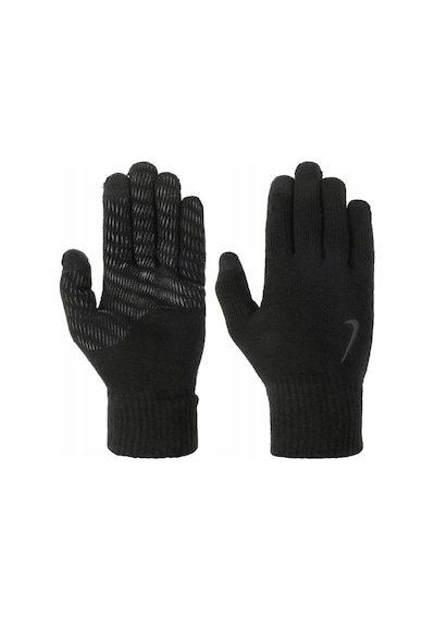 Nike Knit Grip Gloves Dokunmatik Uyumlu Unisex Eldiven Siyah Siyah