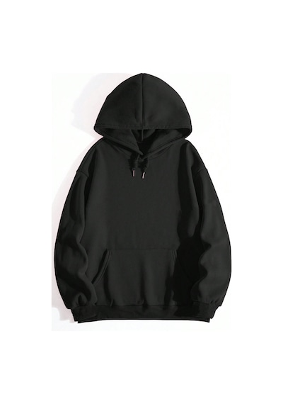 Good Loves You Baskılı Oversize Sweatshirt Siyah