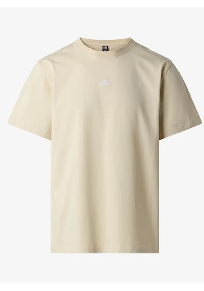 The North Face Nf0a8gqe-dom Essential Center Logo Relaxed Short Erkek T-shirt Bej