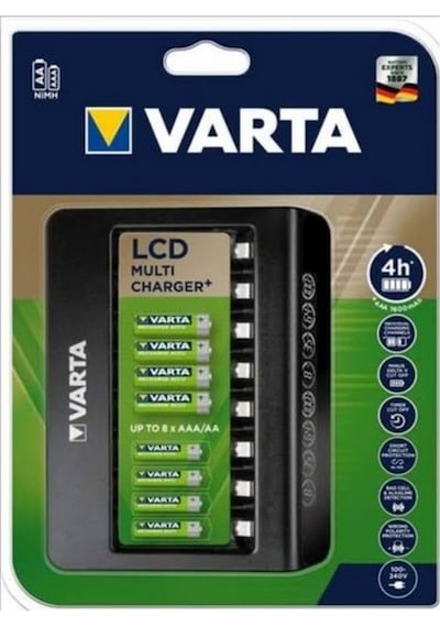 Varta 57681 8 Li Lcd Şarj Cihazı Aa Aaa