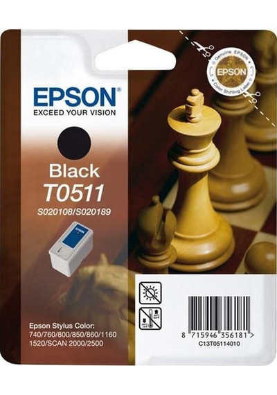 Epson T0511 C13T05114020 Siyah Kartuş