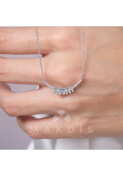 0.20 Karat Tasarım Pırlanta Kolye 01987803