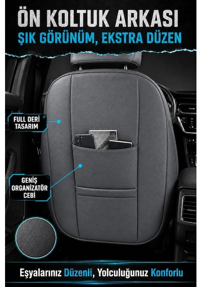Opel Combo D Shadow Monza Gri Tay Tüyü Ticari 2+1 Oto Koltuk Kılıfı Tam Set-kolay Montaj-terletmez-ortopedik 2012 - 2018