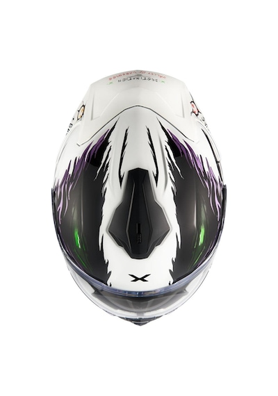 Nexx Y.100R Night Rider Kapalı Motosiklet Kaskı Beyaz