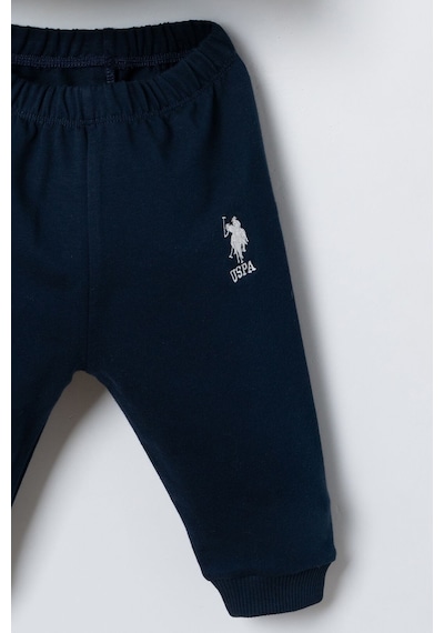 U.S. Polo Assn. Erkek Bebek Su Yeşili Uzun Kol Pijama Takım Usb3197-c-v2 Usb3197-c-v2 Yeşil