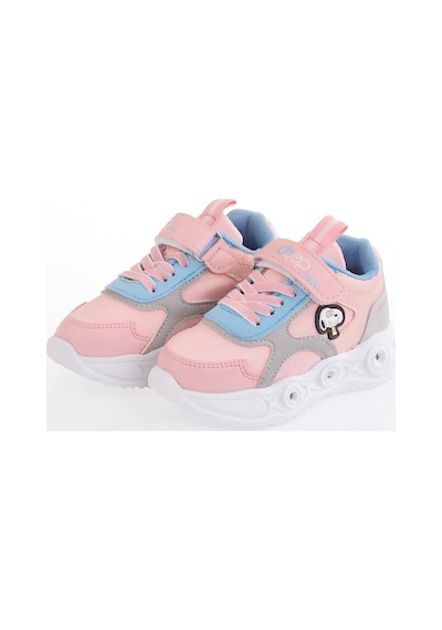 Unisex Işıklı Okul Öncesi Anorak Spor Ayakkab Pembe