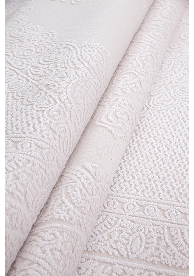 İpek Halı Blossom Koleksiyonu 13562 Krem-80118 Krem