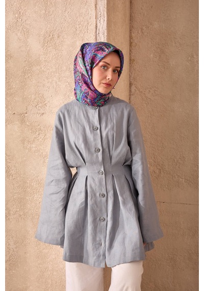 Silk Home Twill İpek Eşarp 11473-16 Koyu Mor, Patina Yeşili, Pembe, Morcivert