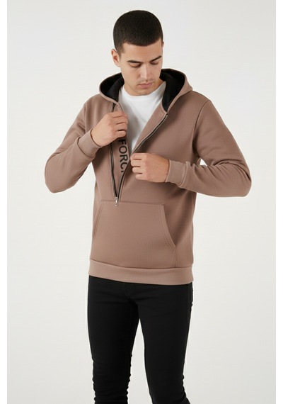 Buratti Erkek Sweat 575707 Sütlü Kahve Sütlü Kahve