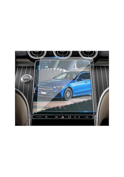 Tr Dijital Gösterge Ve Multimedya Ekran Koruyucu Paketi - 9h Nano Teknoloji Mercedes C Serisi İle Uyumlu Genel
