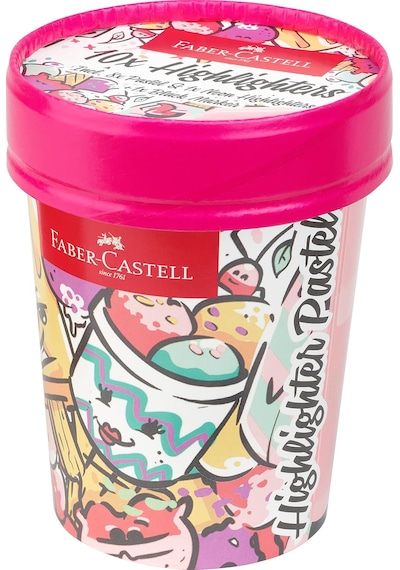 Faber Castell Ice Cream Fosforlu Kalem Seti 10'lu