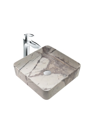 Paluci Öykü Calacatta White Lavabo Sırlı