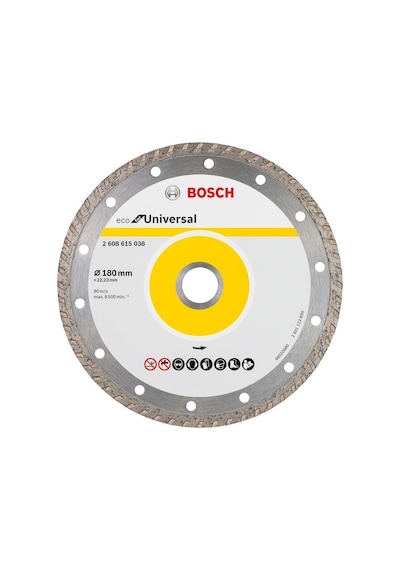 Bosch 9+1 Eco For Universal Turbo 180 mm Kesici Disk