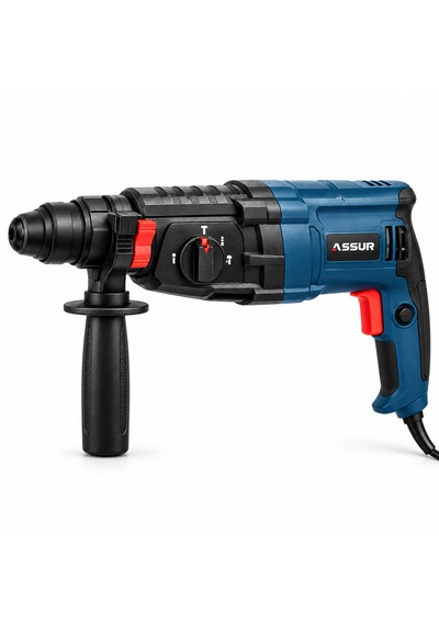 Assur Profesyonel Elektrikli Kırıcı Delici Matkap Sds Plus Çantalı Set