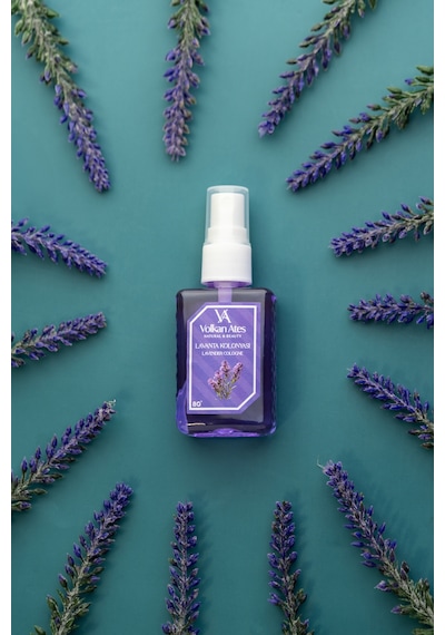 Volkan Ates Natural & Beauty Parfümlü Kolonya - Lavanta 50 Ml